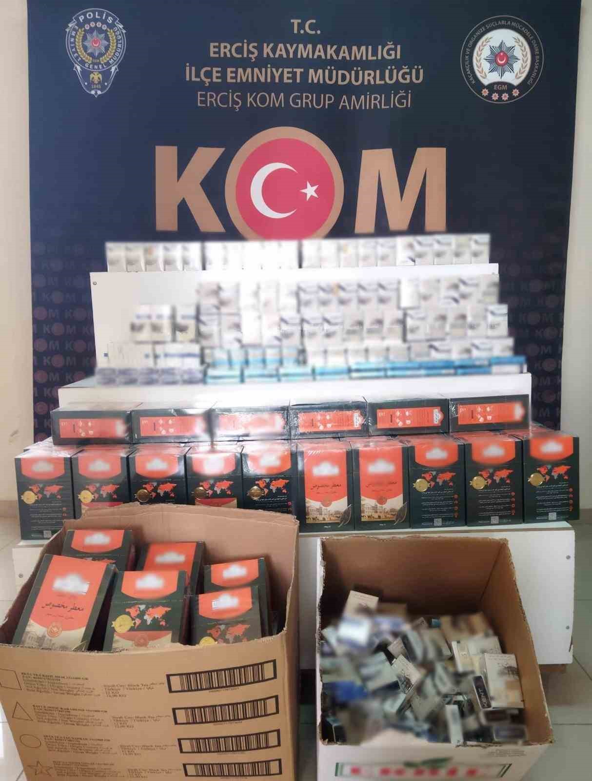 Van’da gümrük kaçakçılığı operasyonu