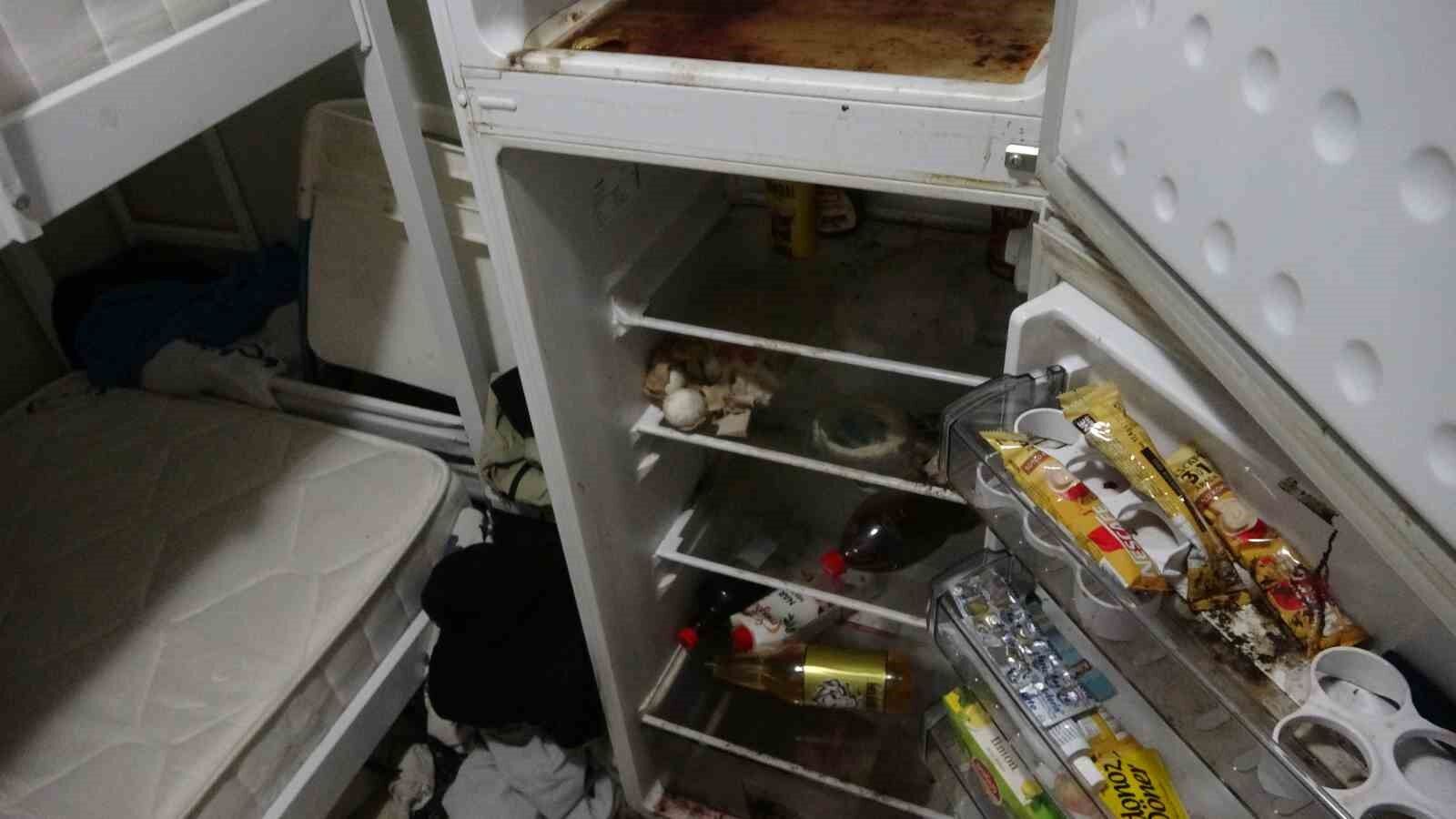 Konteynerden gelen kötü koku paniğe neden oldu