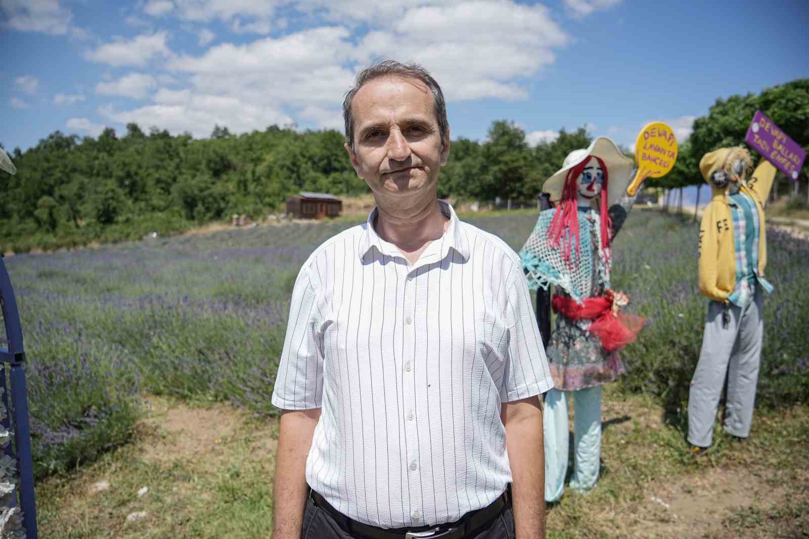 Doktorun tıbbi aromatik bahçesine yoğun ilgi