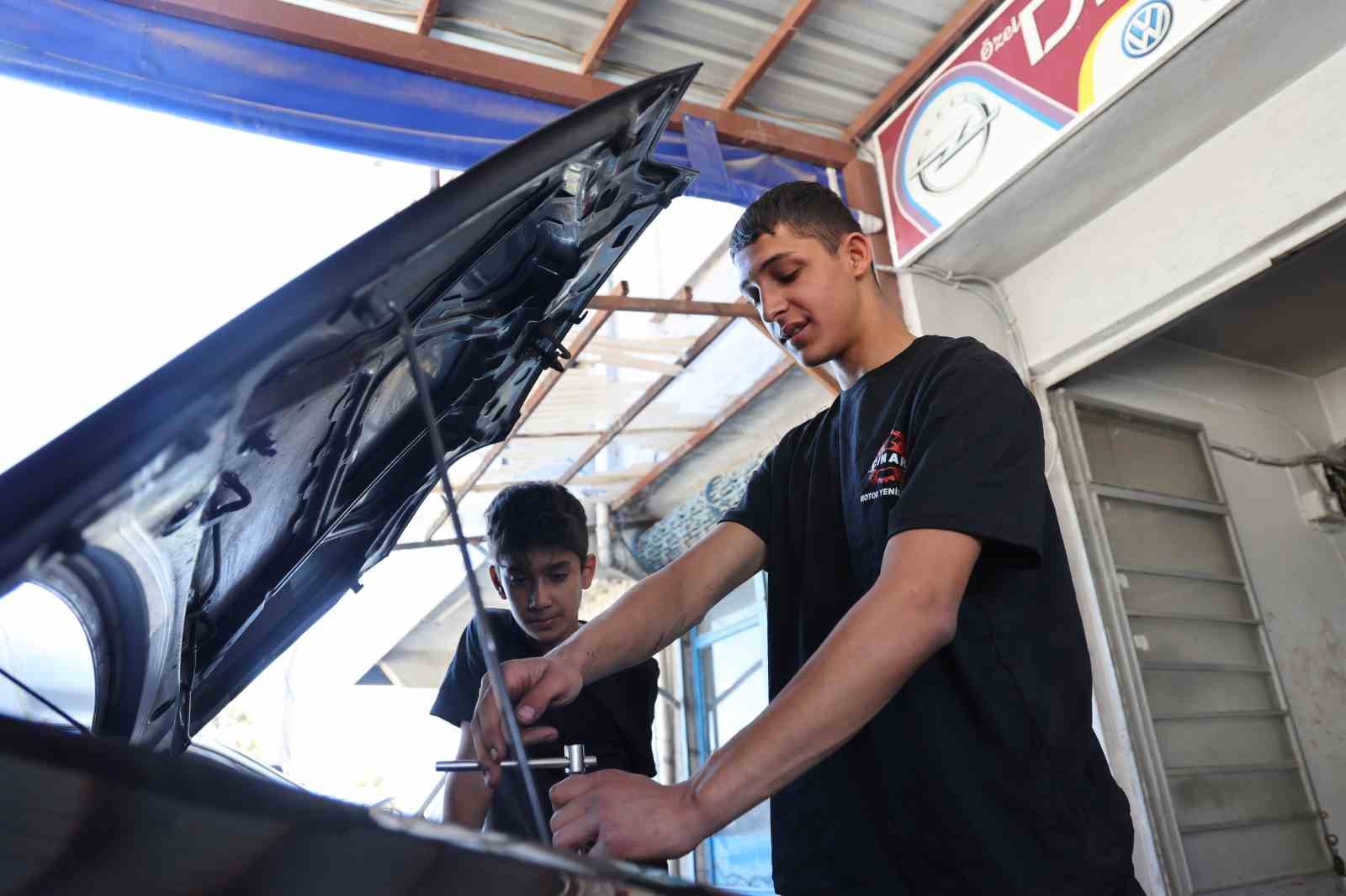 Sanayide çırak sıkıntısı: 