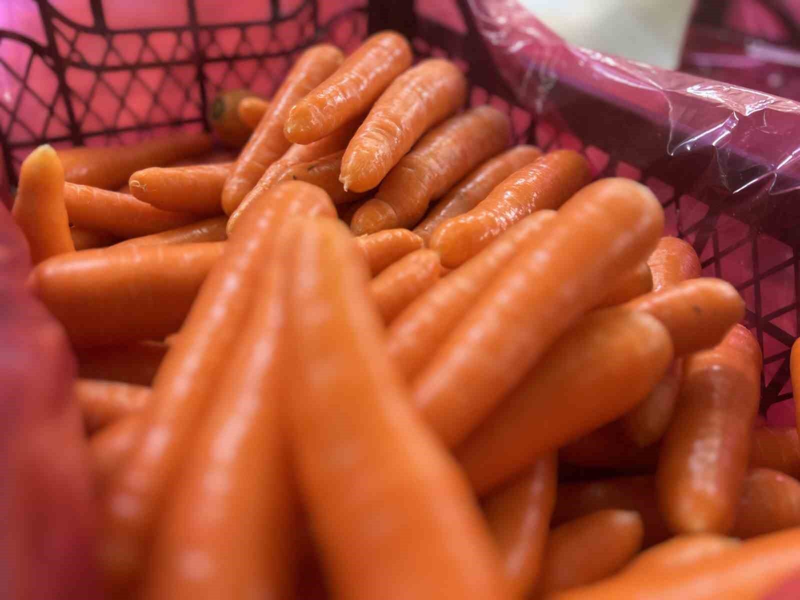 Tarladan sofraya havuç kadınların ellerinden geliyor