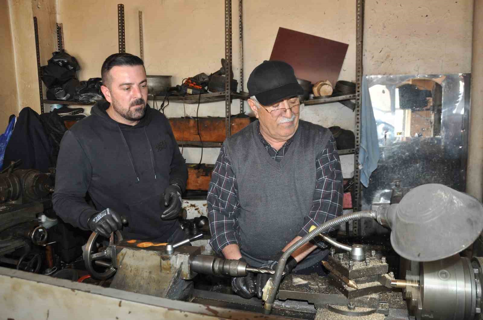 Kars’ta 4 kuşaktır kollu süt makinelerini tamir ediyorlar