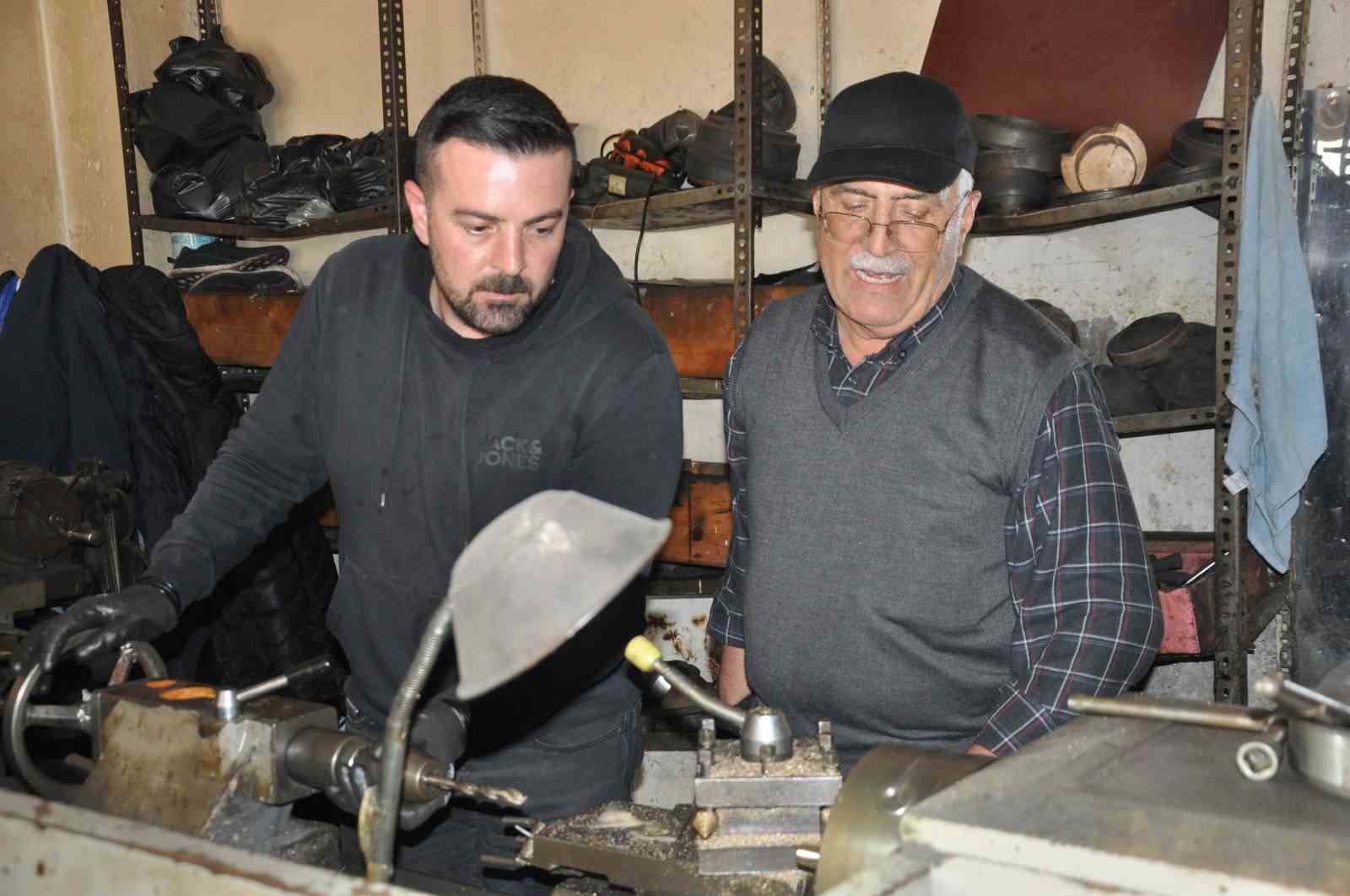 Kars’ta 4 kuşaktır kollu süt makinelerini tamir ediyorlar