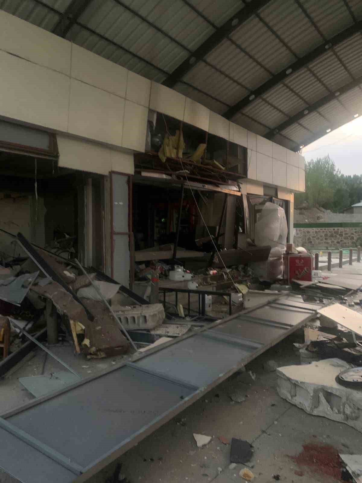 Petrol istasyonunda patlama: 1 yaralı