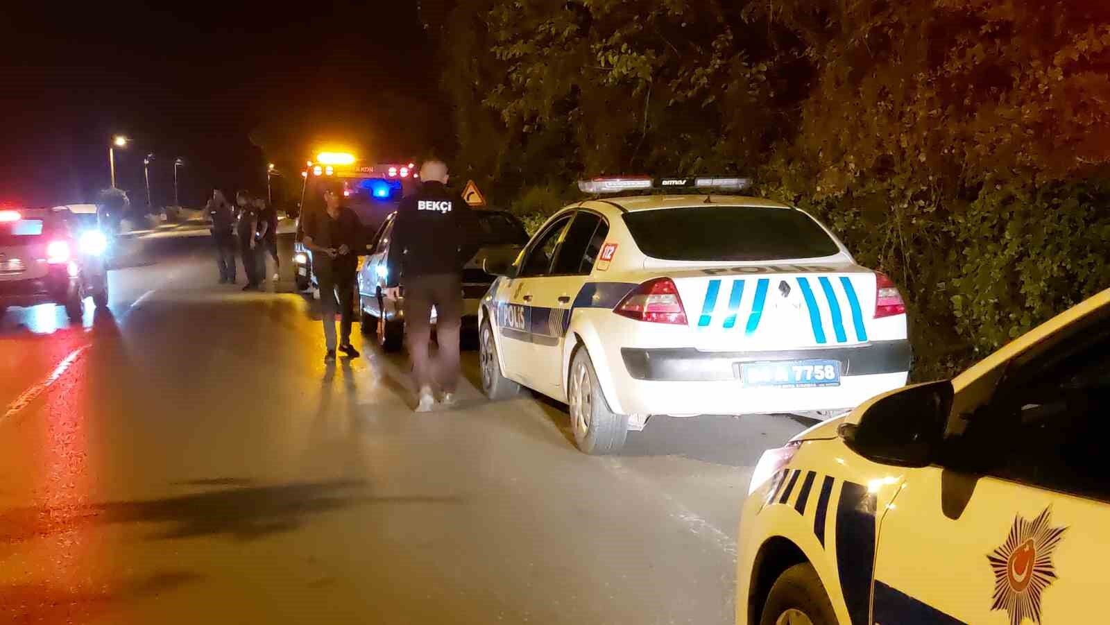 Çaldığı otomobil ile polise yakalandı