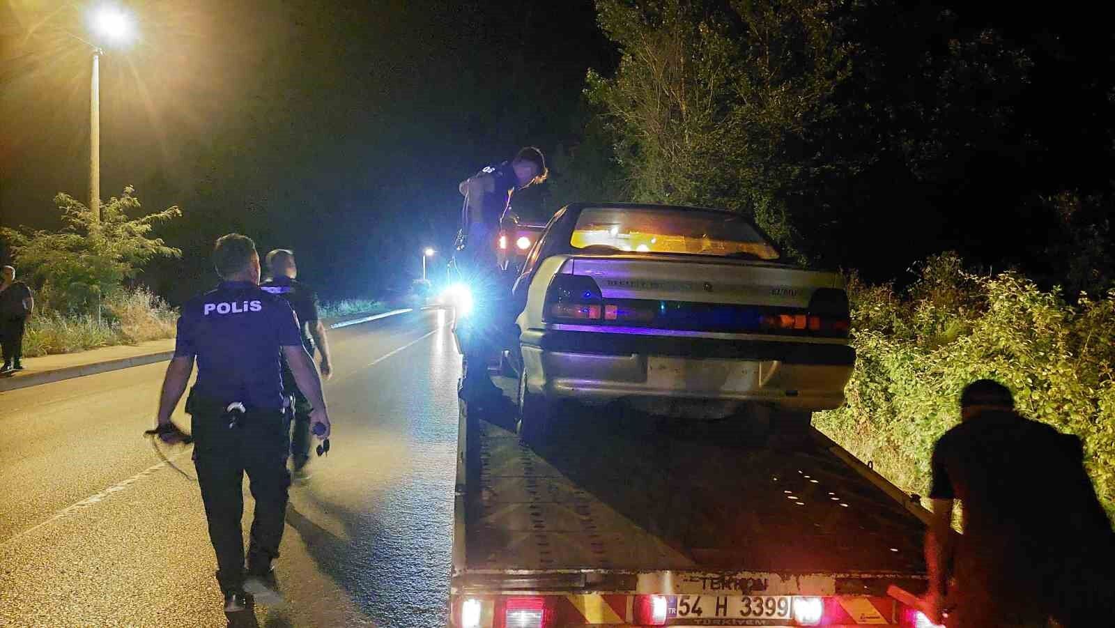 Çaldığı otomobil ile polise yakalandı