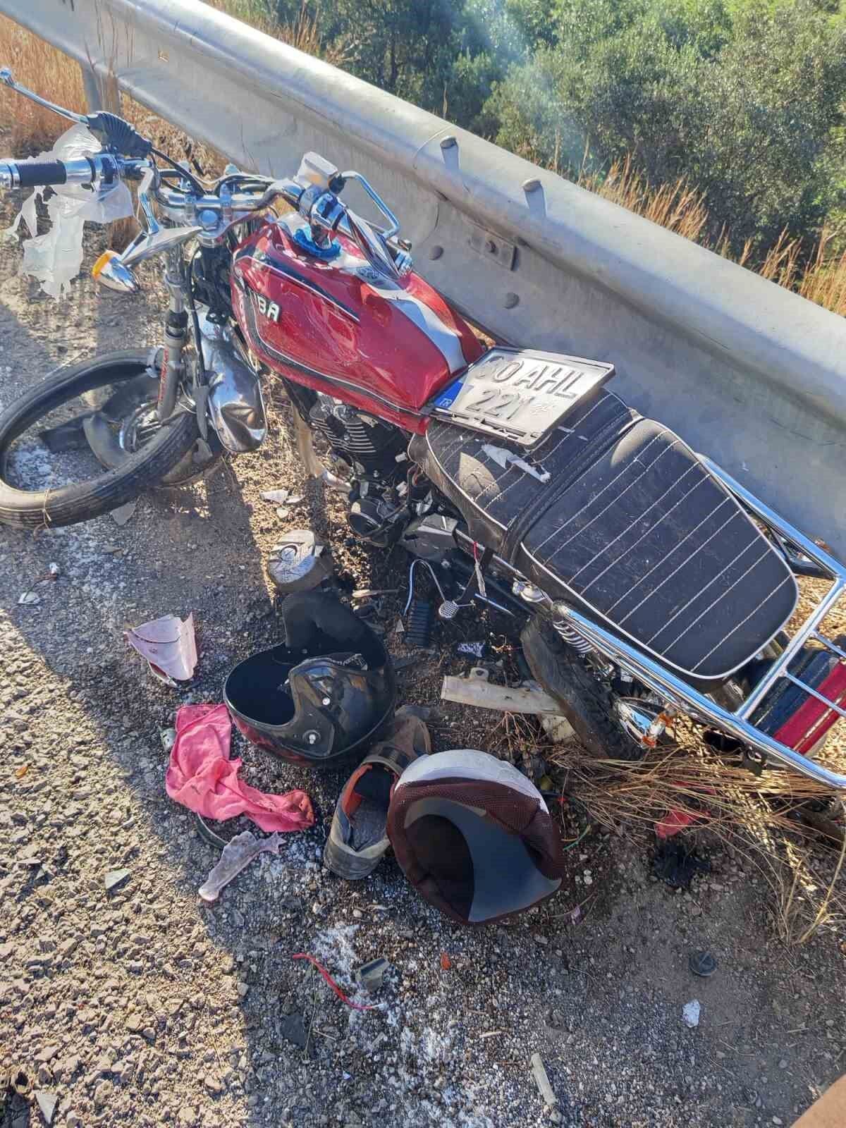 Otomobil ile motosiklet çarpıştı: 2 yaralı