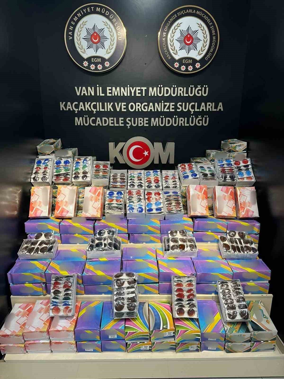 Van’da gümrük kaçakçılığı operasyonu