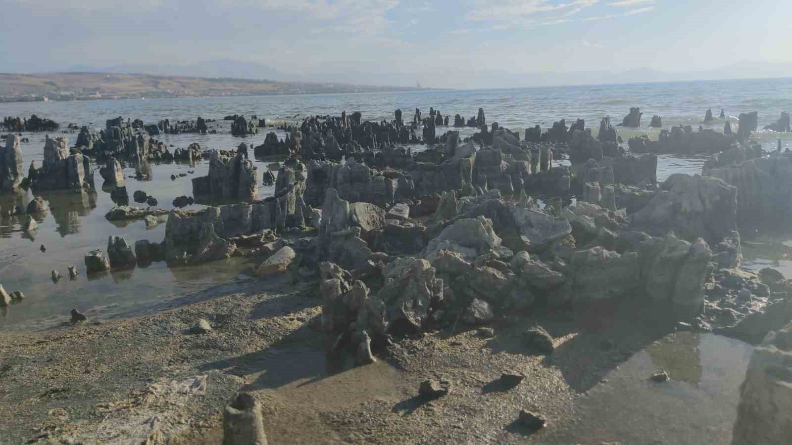 Van Gölü su kaybetmeye devam ediyor