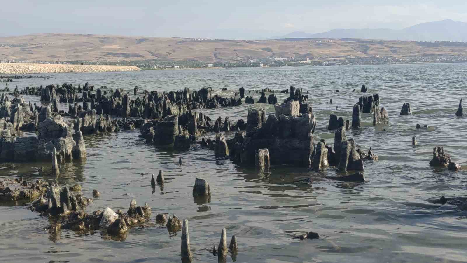 Van Gölü su kaybetmeye devam ediyor