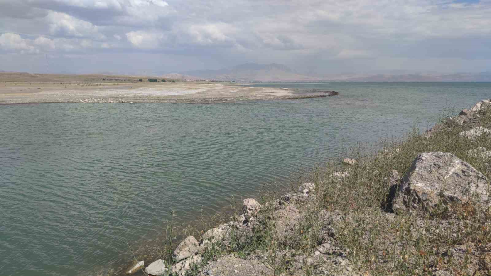 Van Gölü su kaybetmeye devam ediyor