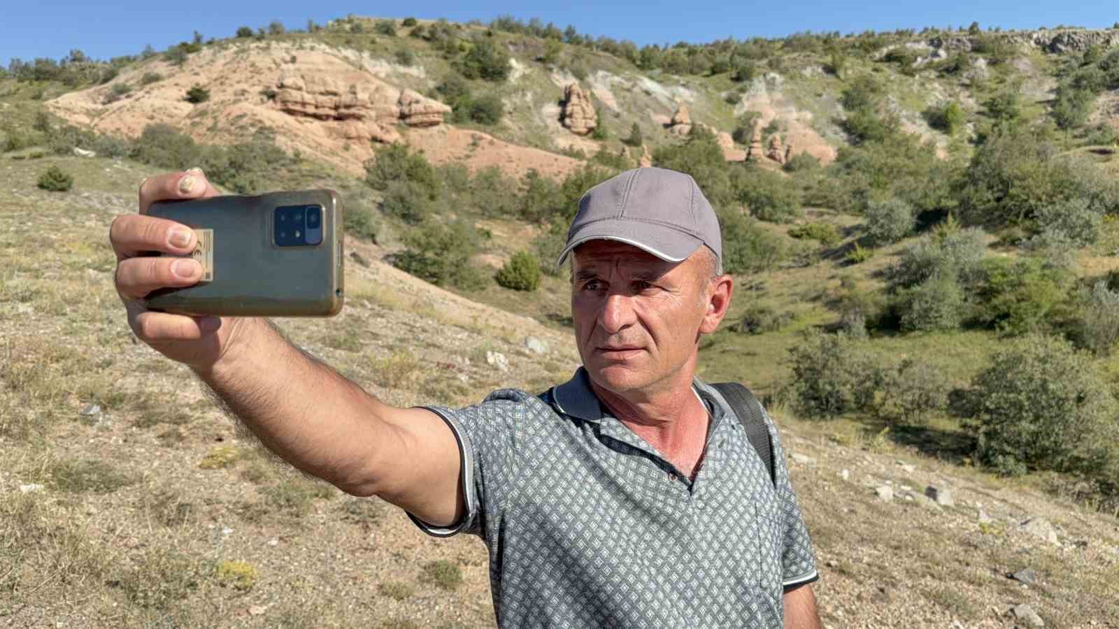 Tokat’taki Gelinbaşı Kayalığı görenleri mest ediyor