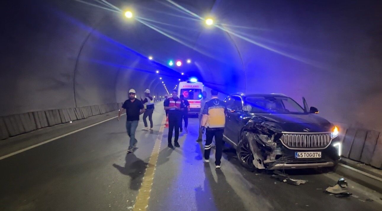 TOGG, Güzeldere Tüneli’nde kaza yaptı