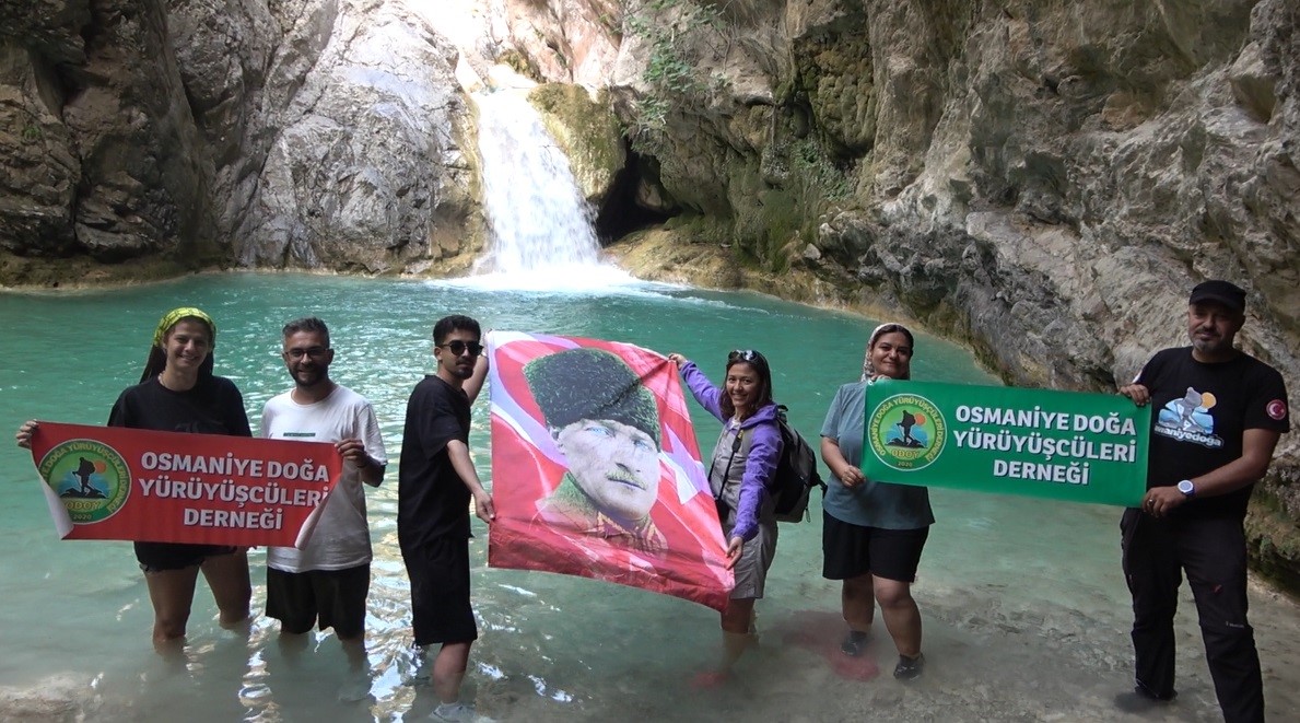 Zorlu parkurların ardındaki saklı cennet Sarısu Şelalesi