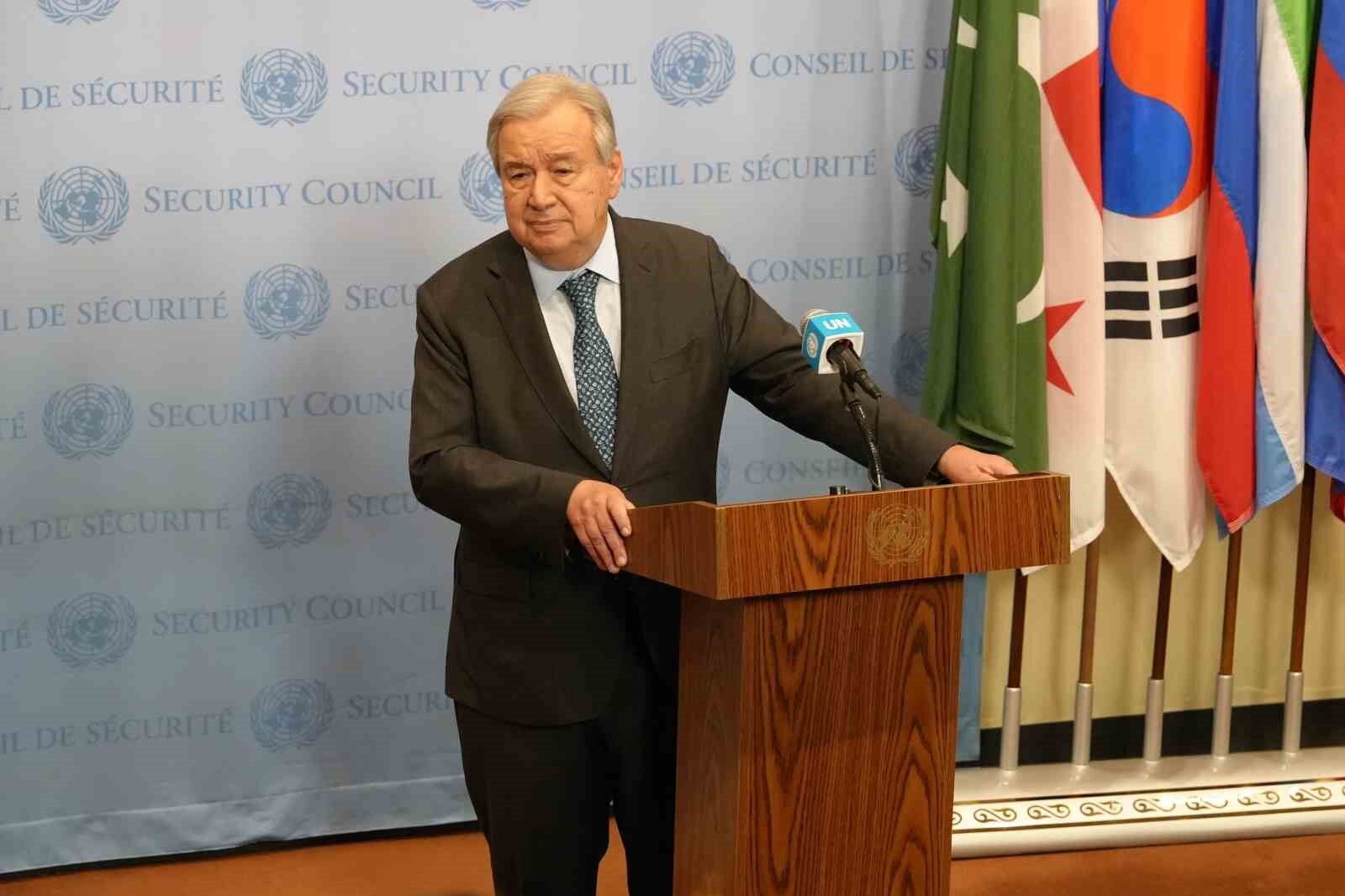 BM Genel Sekreteri Guterres: 