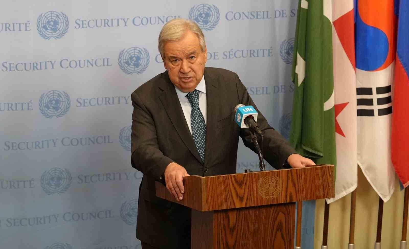 BM Genel Sekreteri Guterres: 