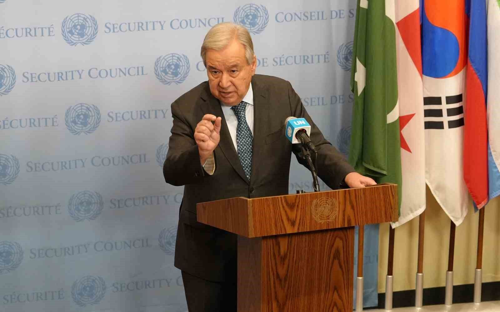 BM Genel Sekreteri Guterres: 