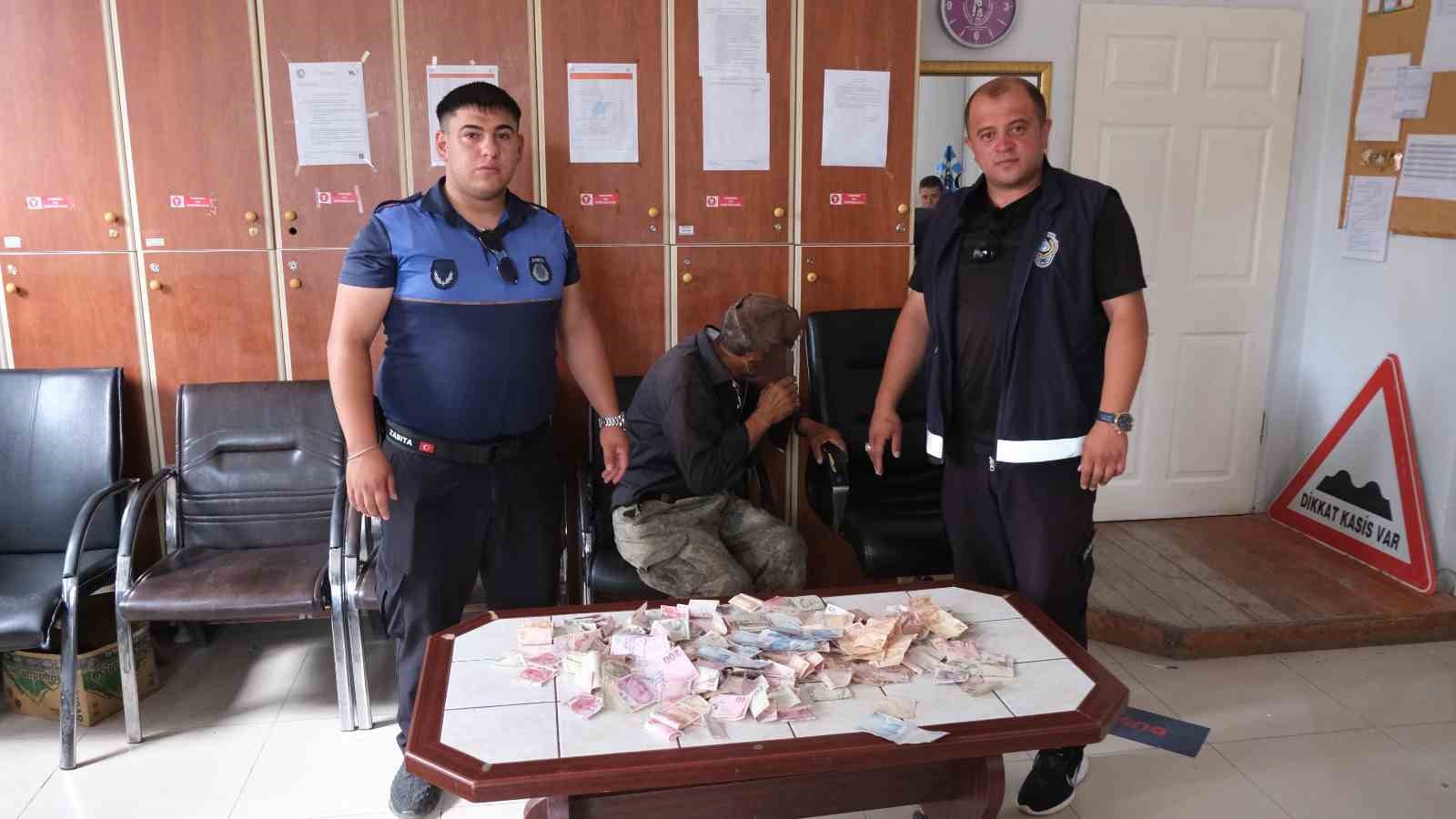 Sorgun’da dilencinin üzerinden 7 bin lira çıktı