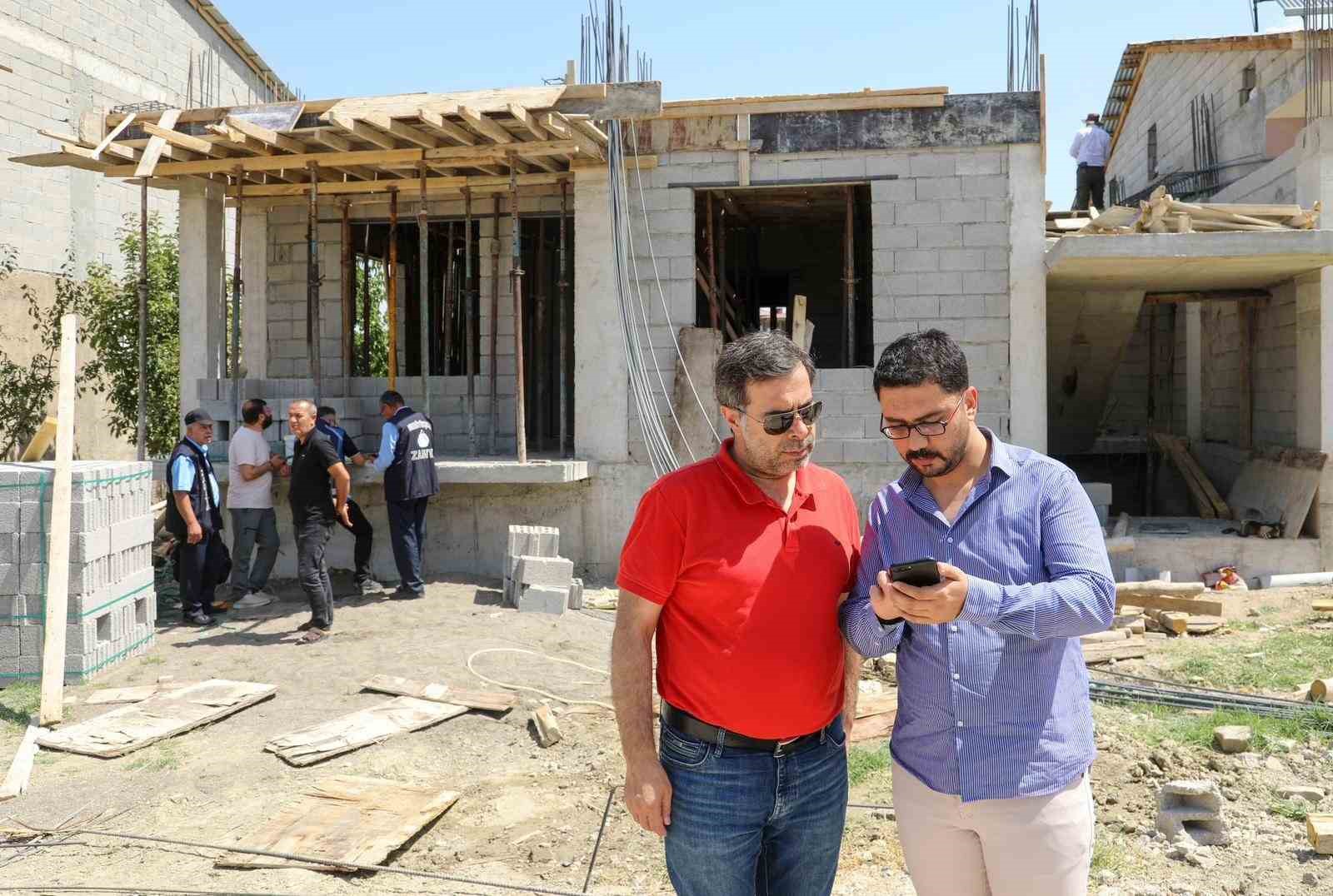 Van’da kaçak yapılaşmaya karşı denetimler arttırıldı