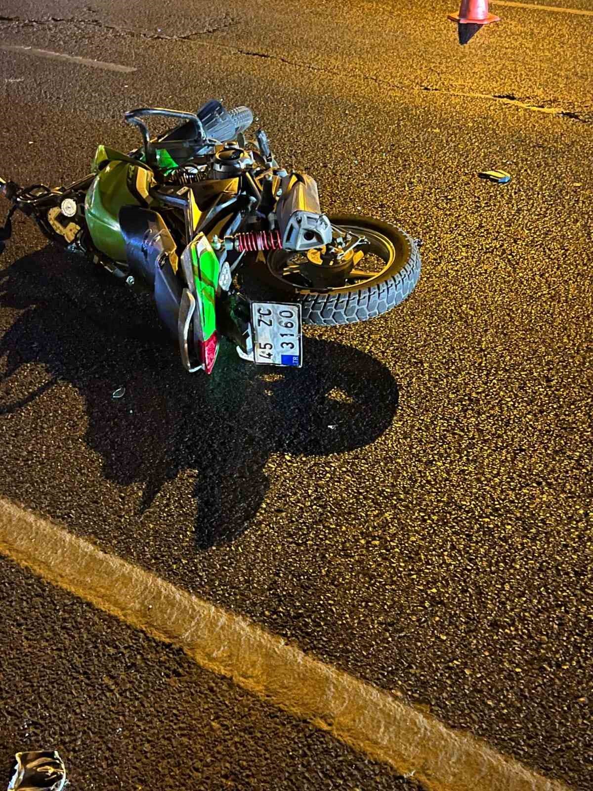 Motosikletten düşen adam hayatını kaybetti