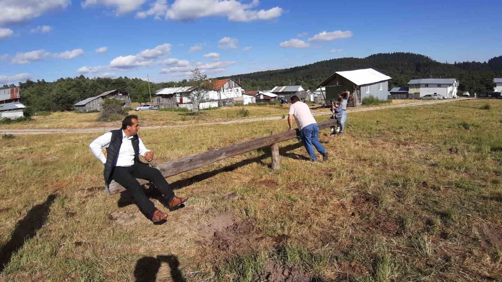 Yaylada unutulmaya yüz tutmuş eğlence: 