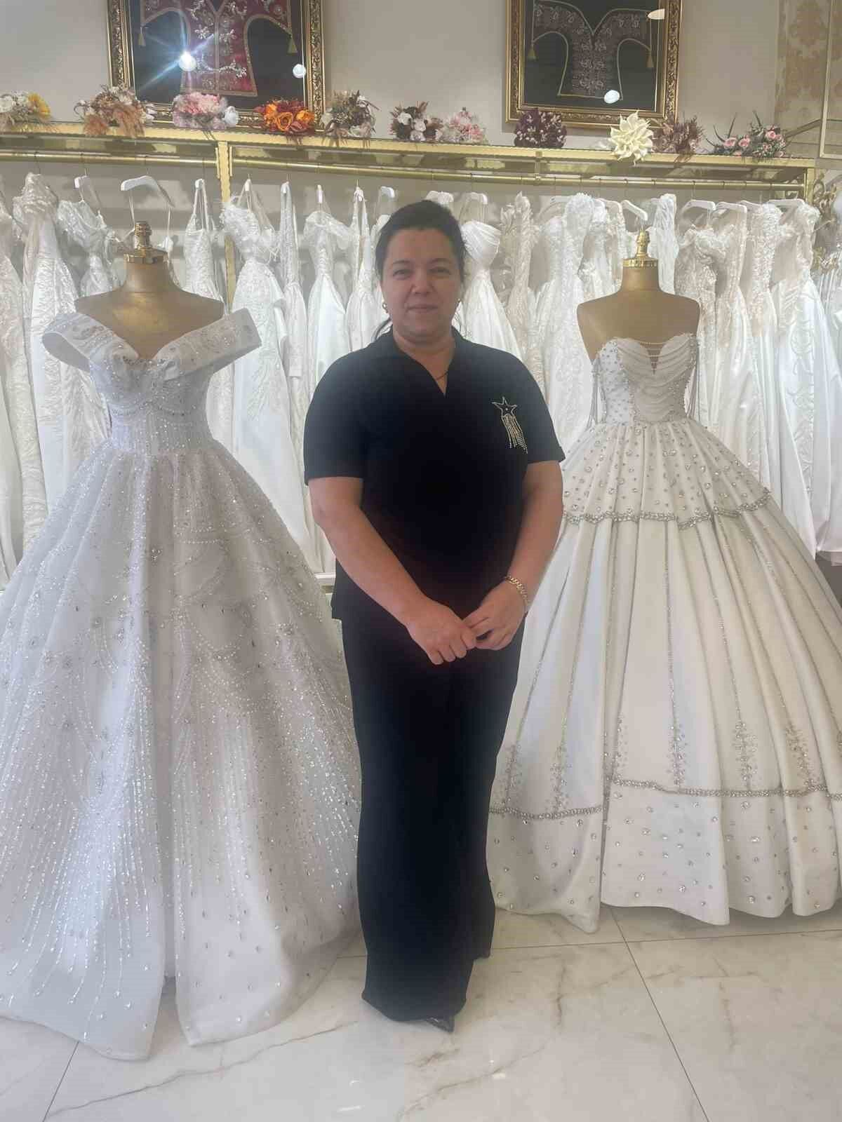 Ne arsa ne borsa, kullandığınız gelinlik ve abiyeleri kiraya verin...