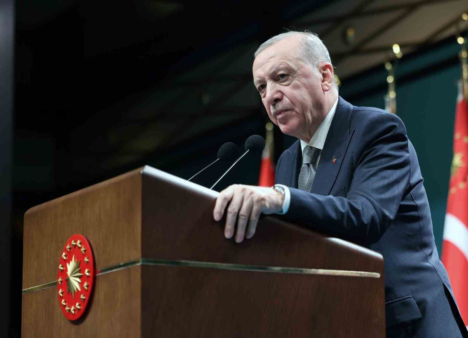 Cumhurbaşkanı Erdoğan: 