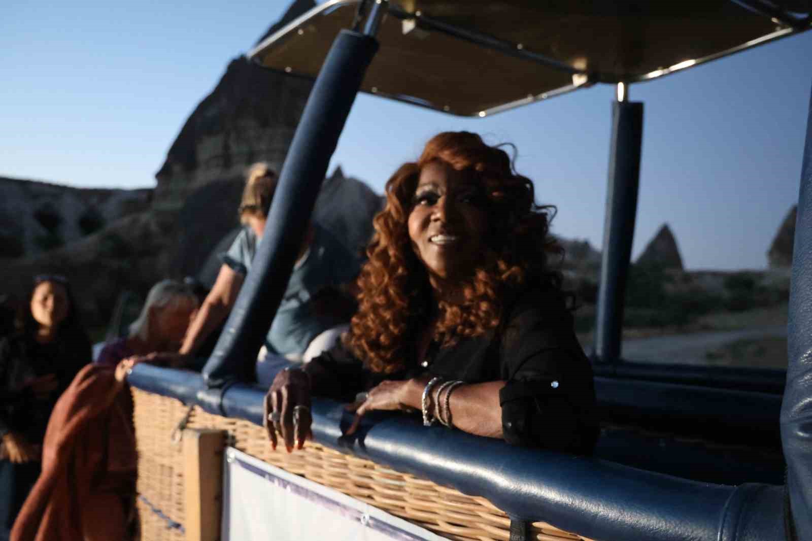 ABD’li ünlü sanatçı Kapadokya’yı kuş bakışı izledi