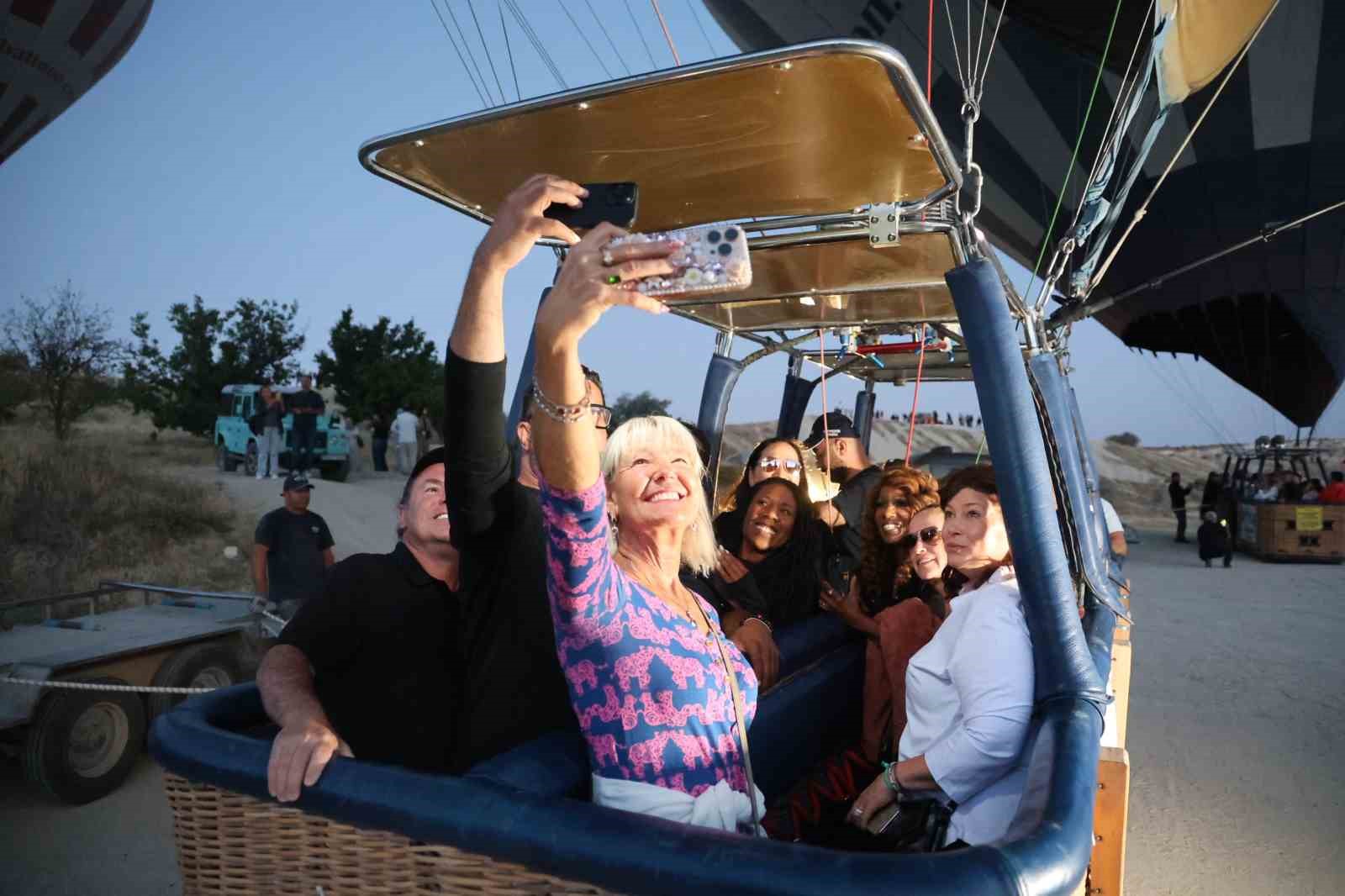 ABD’li ünlü sanatçı Kapadokya’yı kuş bakışı izledi