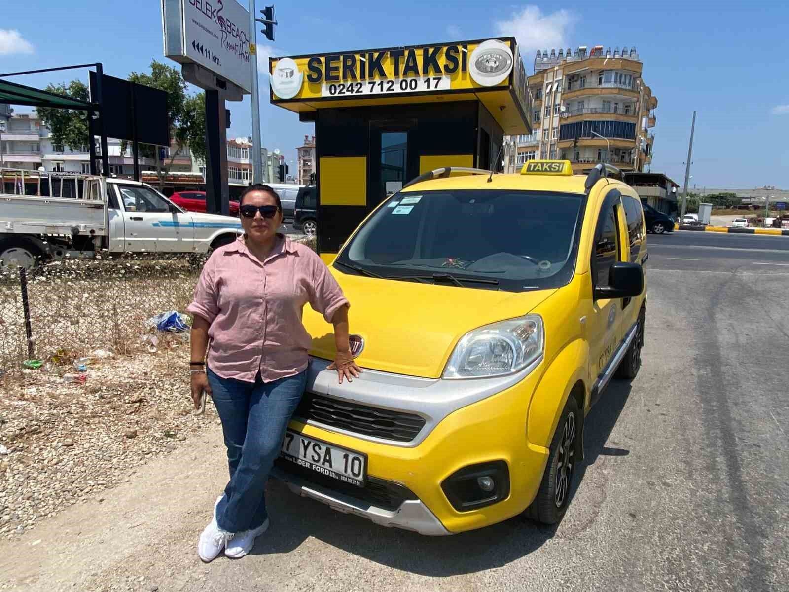 Eşinin tavsiyesiyle geçtiği direksiyonu 12 yıldır bırakmıyor