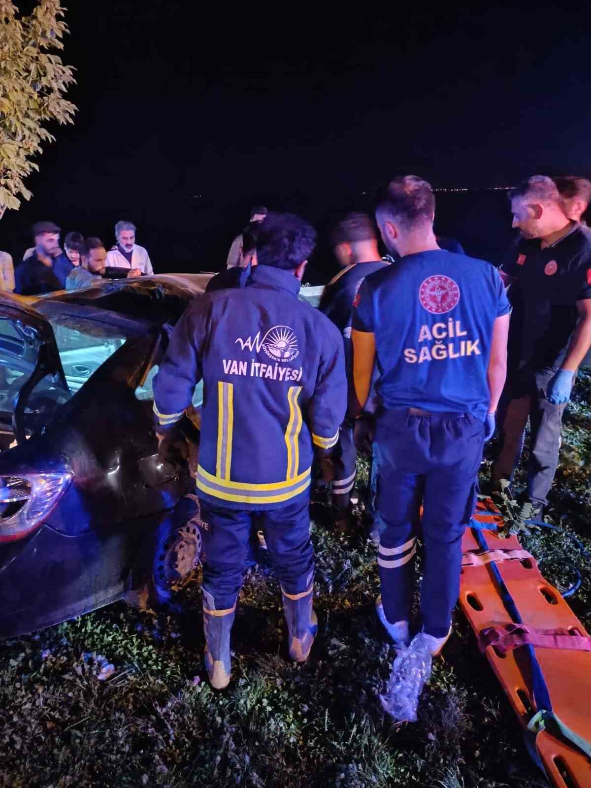 Van’da trafik kazası: 1 yaralı