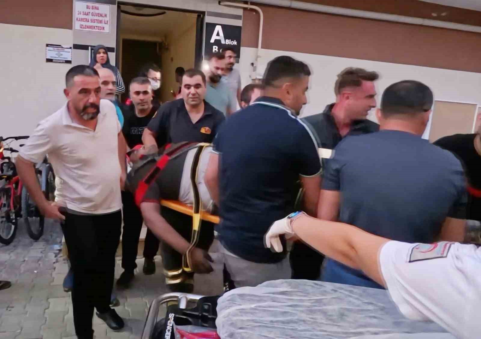 Aksaray’da asansör faciası: 2 ağır yaralı