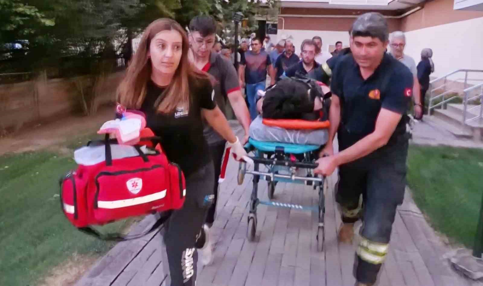 Aksaray’da asansör faciası: 2 ağır yaralı