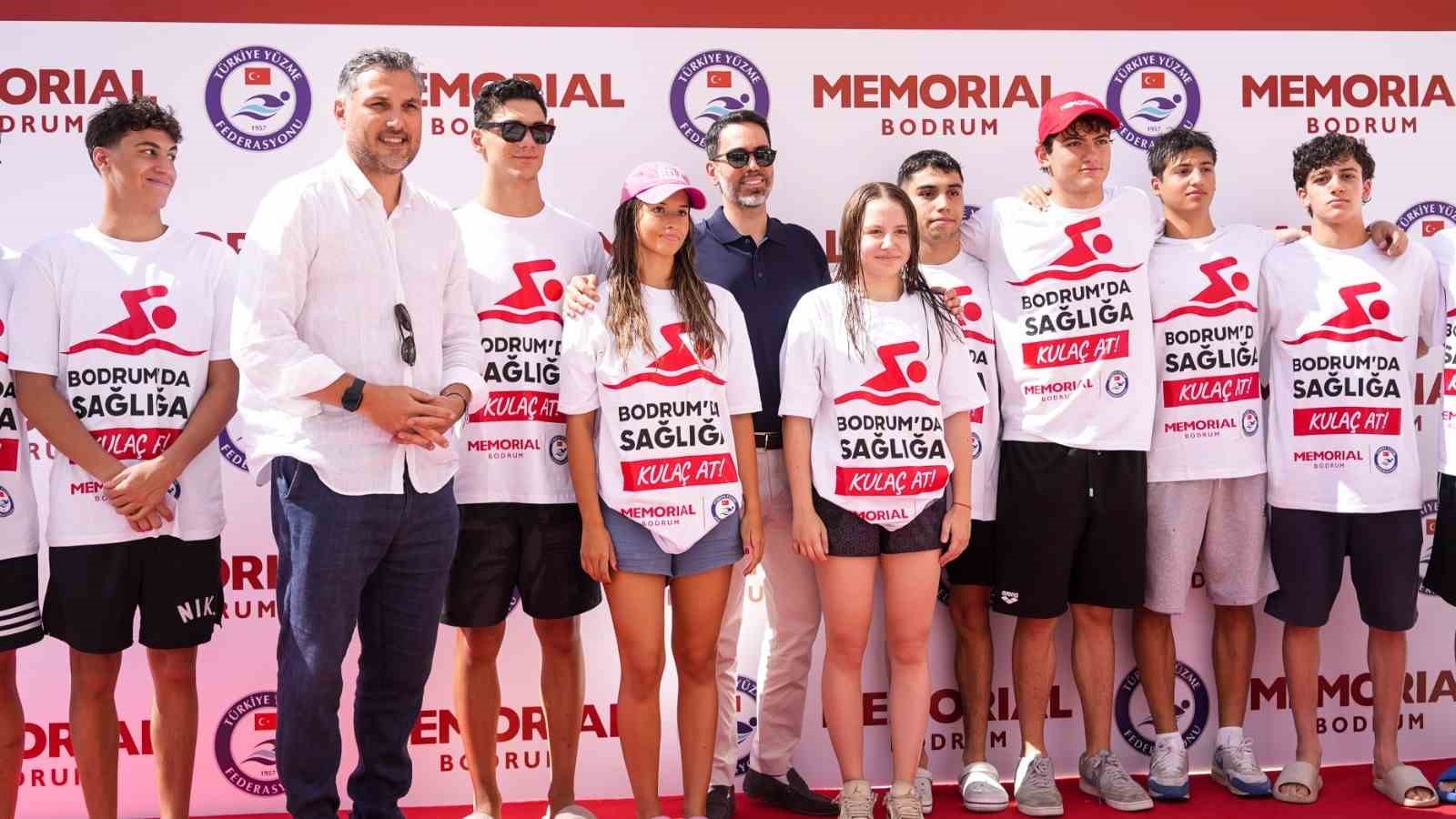 Bodrum’da sağlık için kulaç attılar