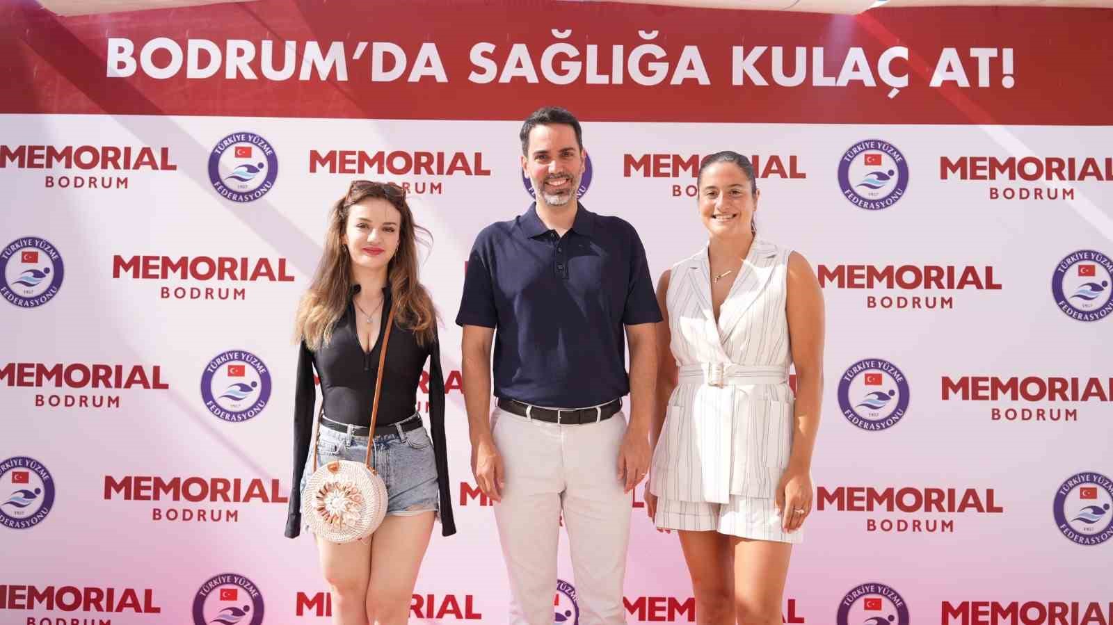 Bodrum’da sağlık için kulaç attılar