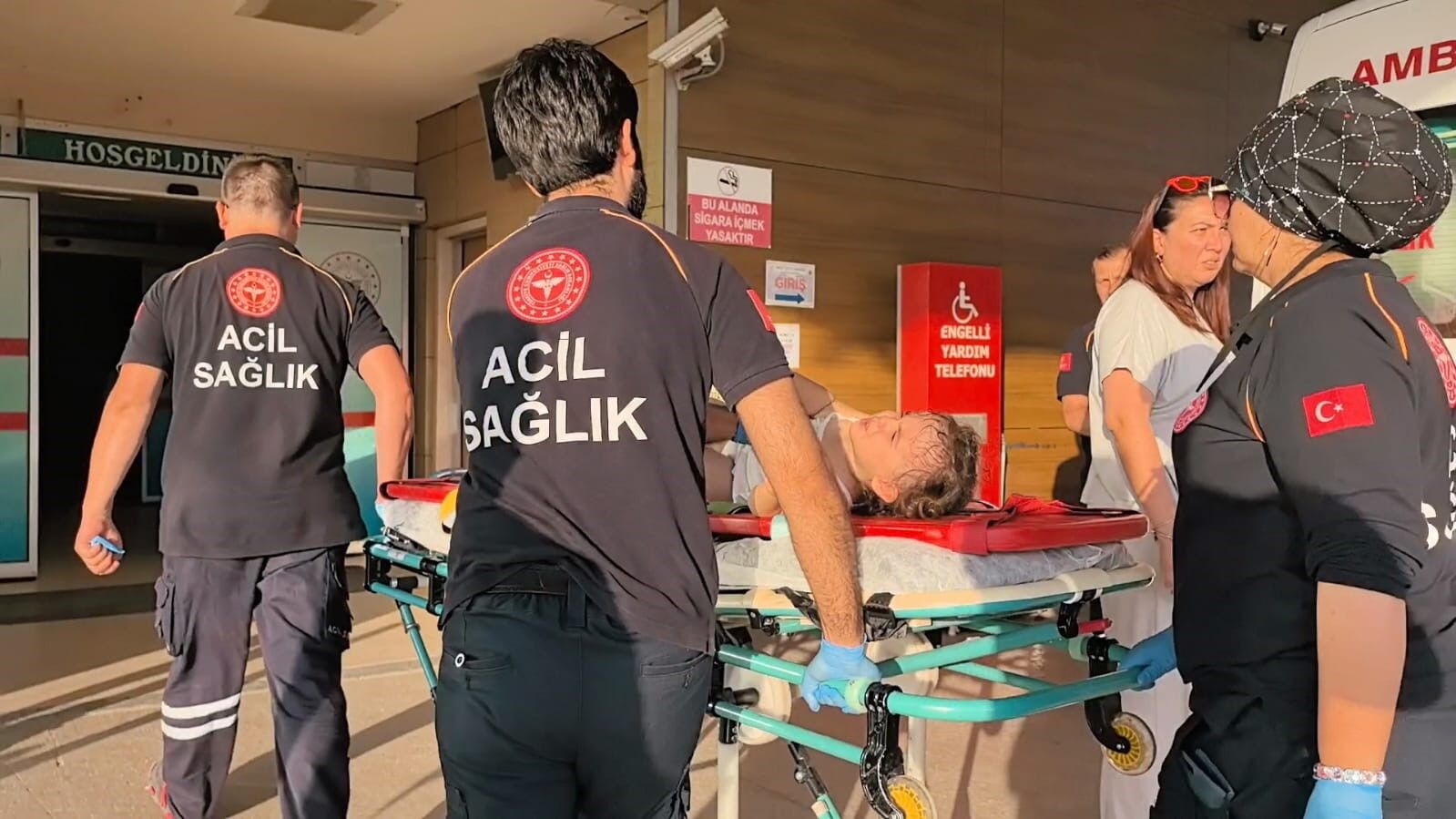 2. kattan düşen 1,5 yaşındaki çocuk yaralandı