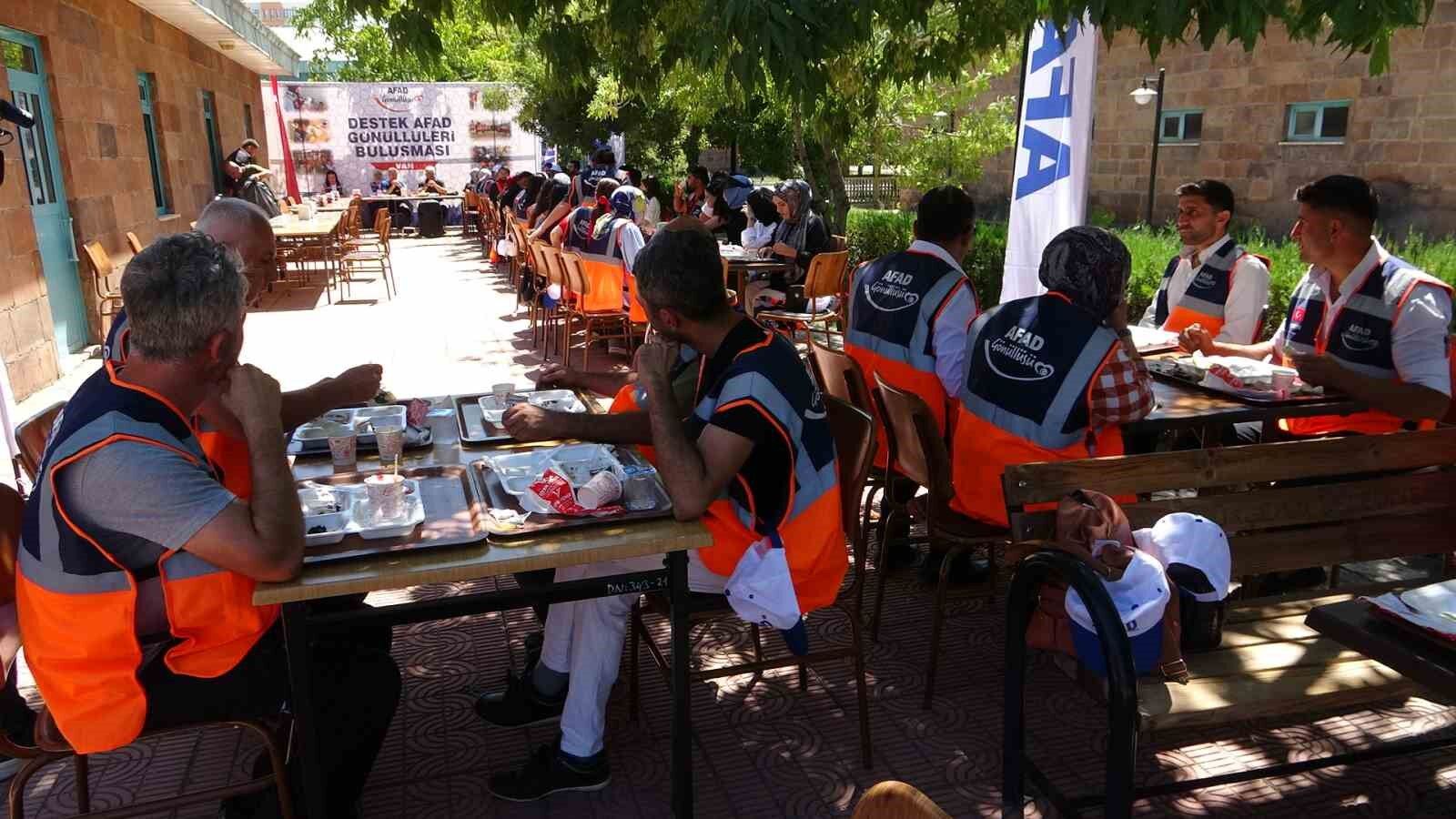 Van’da Destek AFAD Gönüllüleri Buluşması etkinliği gerçekleştirildi