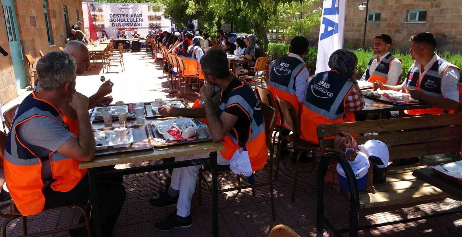 Van’da Destek AFAD Gönüllüleri Buluşması etkinliği gerçekleştirildi