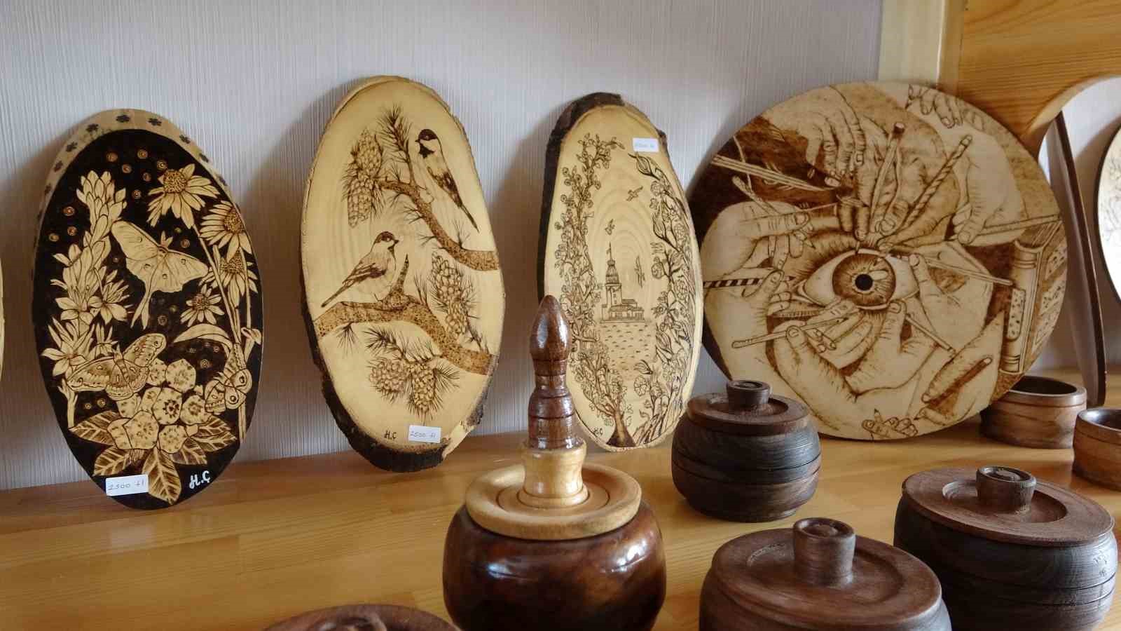 Bahçesaray’ın ceviz ağaçları sanat eserine dönüşüyor