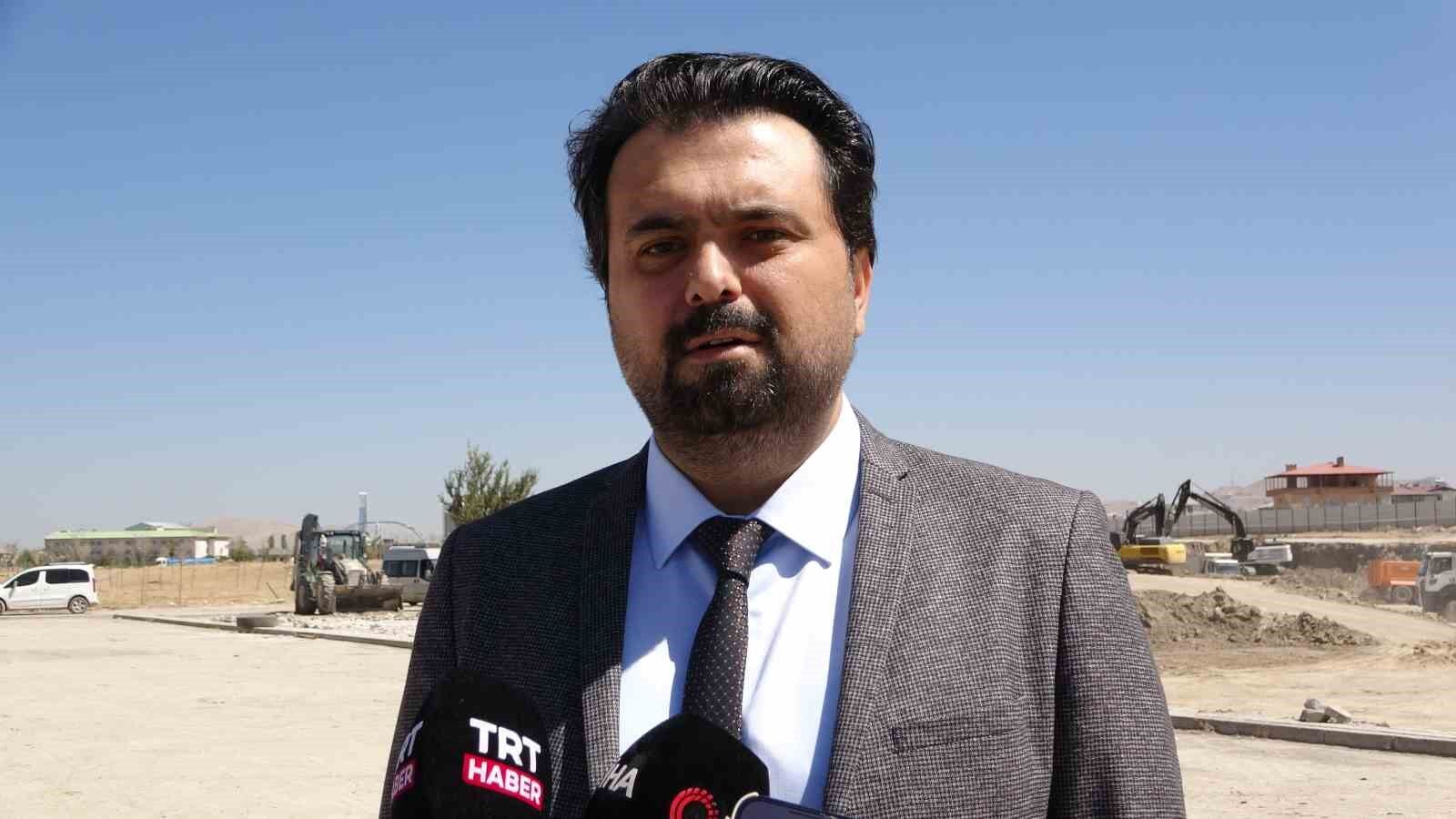 Van’da 800 yataklı şehir hastanesinin inşaatı sürüyor