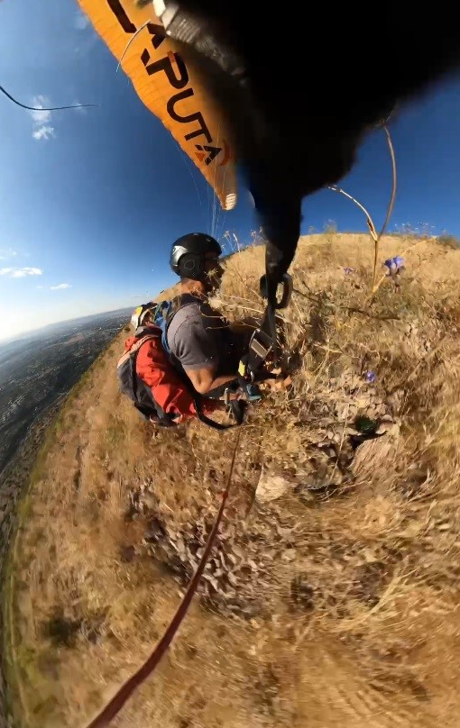 Havada korku dolu anlar, ip düğümlendi, pilotun sakinliği faciayı önledi
