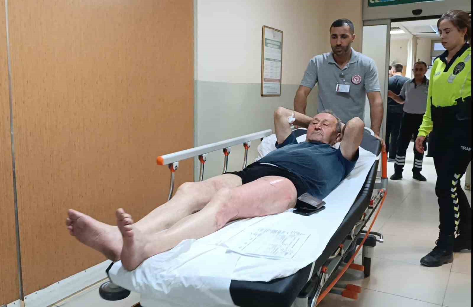 Üzerine kaynar su dökülen adam hastanelik oldu