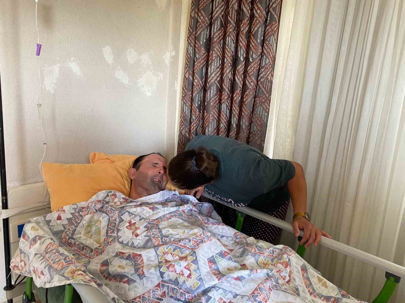 7 yıldır yatağa bağımlı eşine bakan kadına evden tahliye şoku