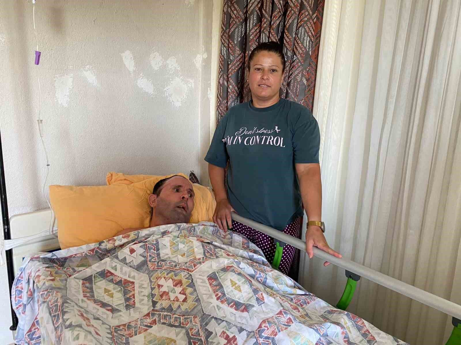 7 yıldır yatağa bağımlı eşine bakan kadına evden tahliye şoku