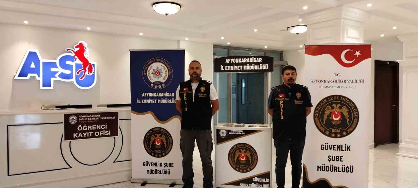 Üniversite öğrencileri ‘terörle mücadele’ konusunda bilgilendirildi