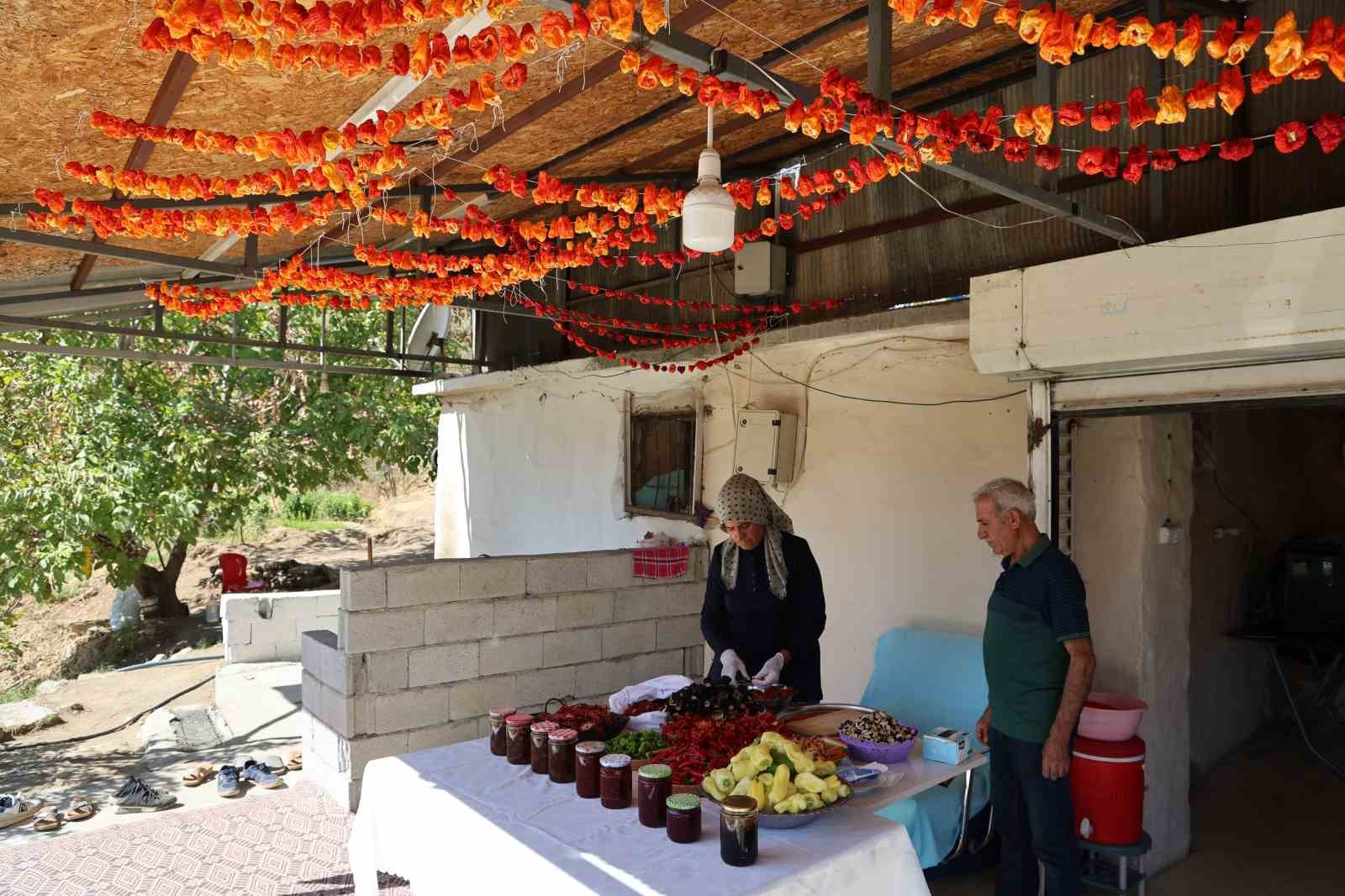 Eşi emekli olduktan sonra köyüne yerleşen girişimci kadın, acı ve tatlıyı bir araya getirdi