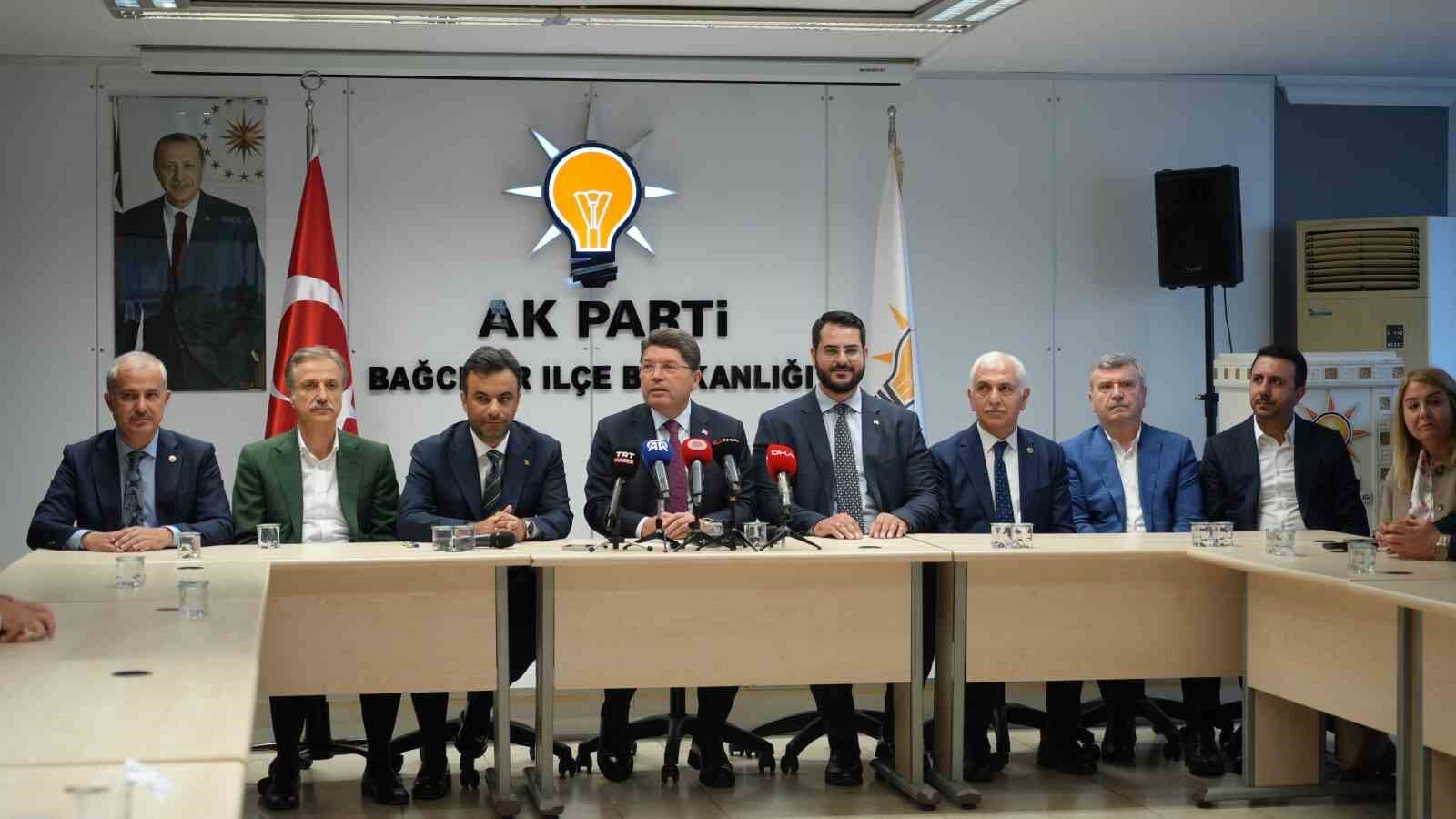 Adalet Bakanı Tunç: 