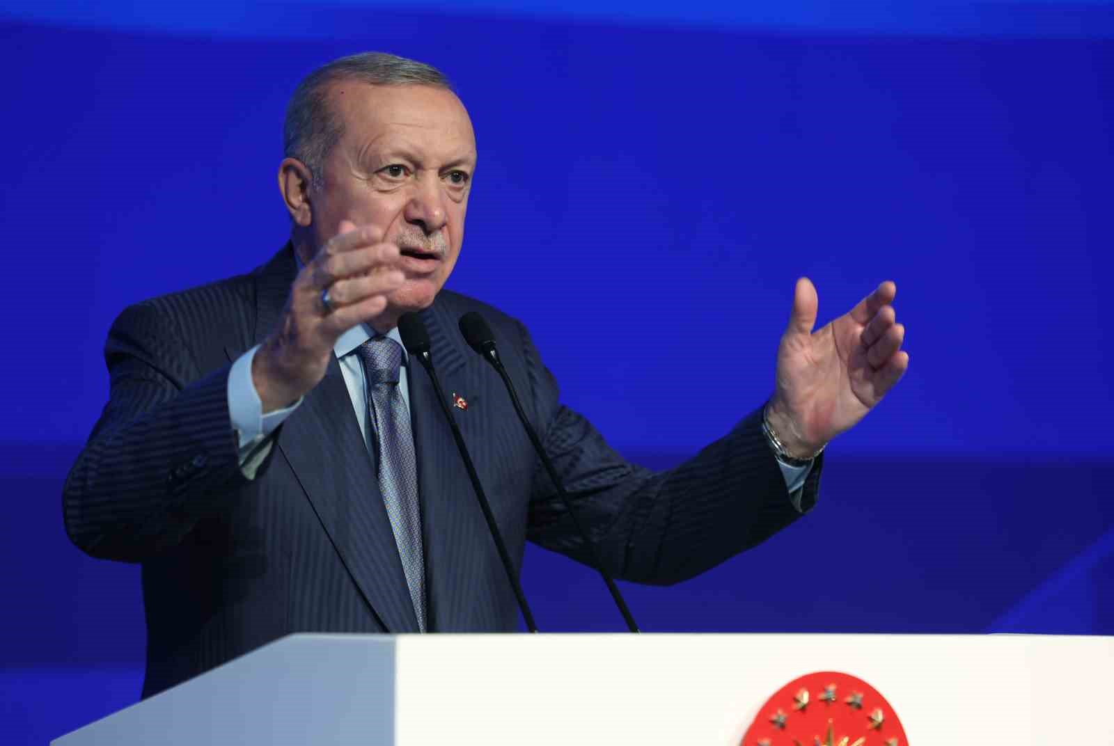 Cumhurbaşkanı Erdoğan: 