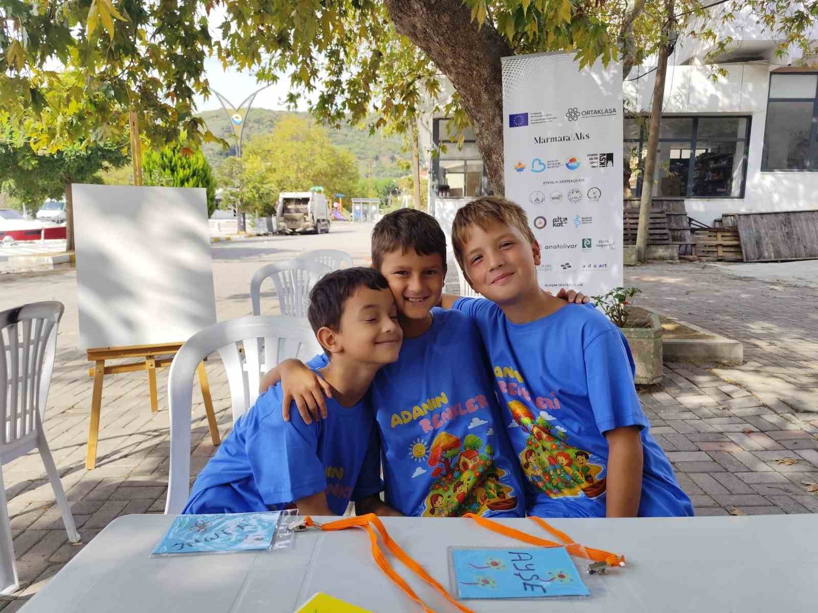 Marmara Adası’nda renkli görüntüler