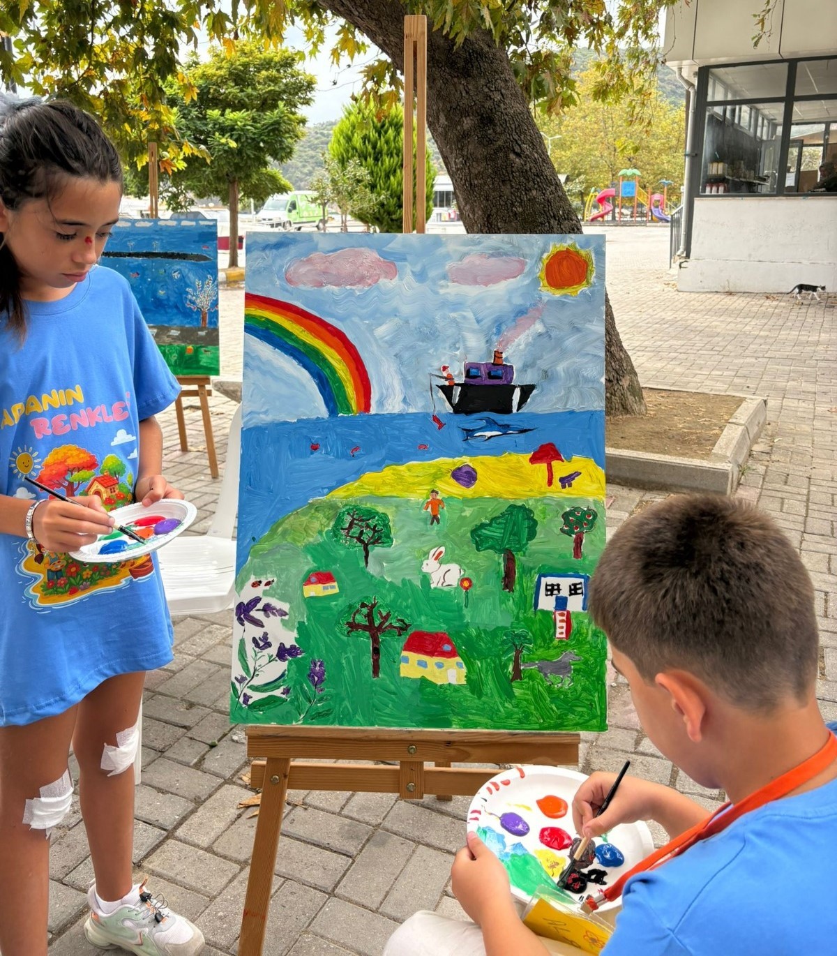 Marmara Adası’nda renkli görüntüler